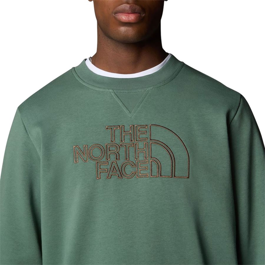 Drew Peak Light felpa girocollo da uomo The North Face | NF0A8C1CAQI